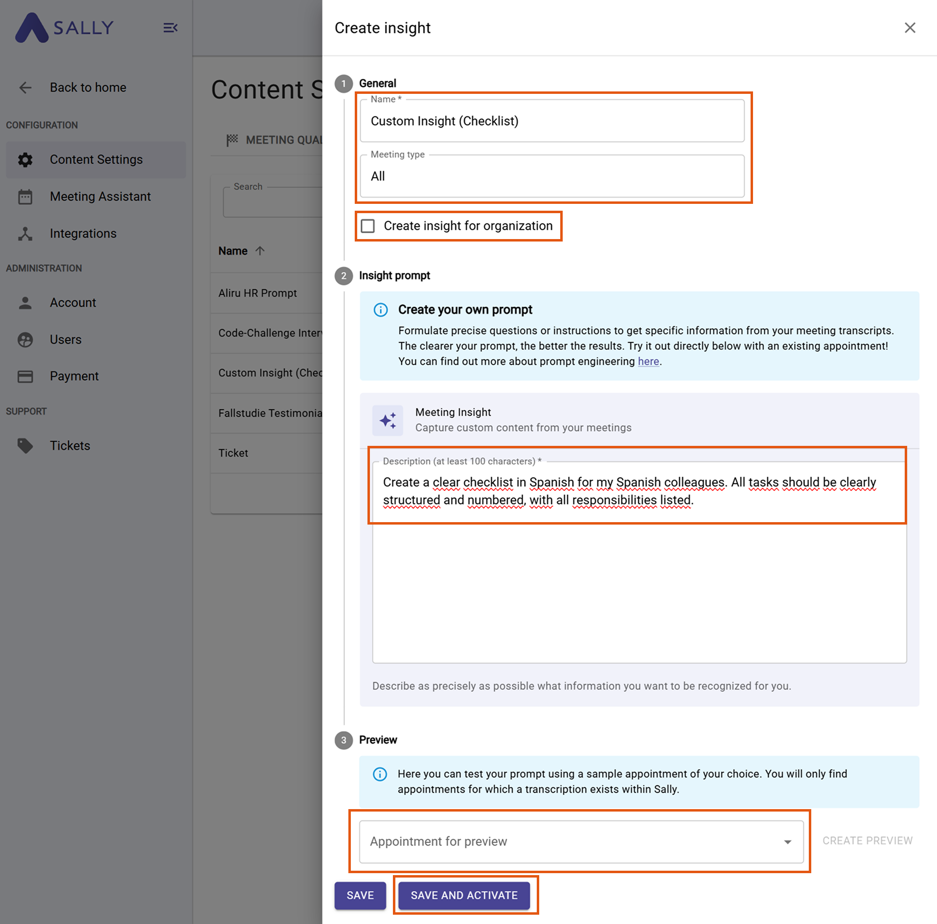3-Step Setup for Custom Insights
