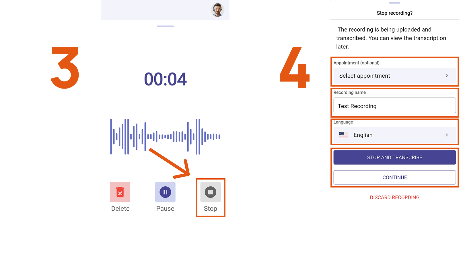 Recording On-Site Meeting Transcription Sally