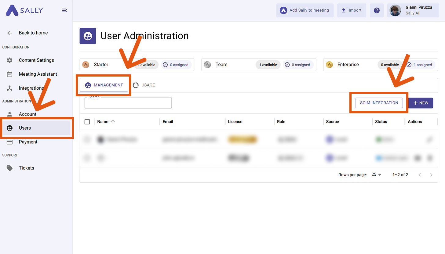 Open SCIM Integration