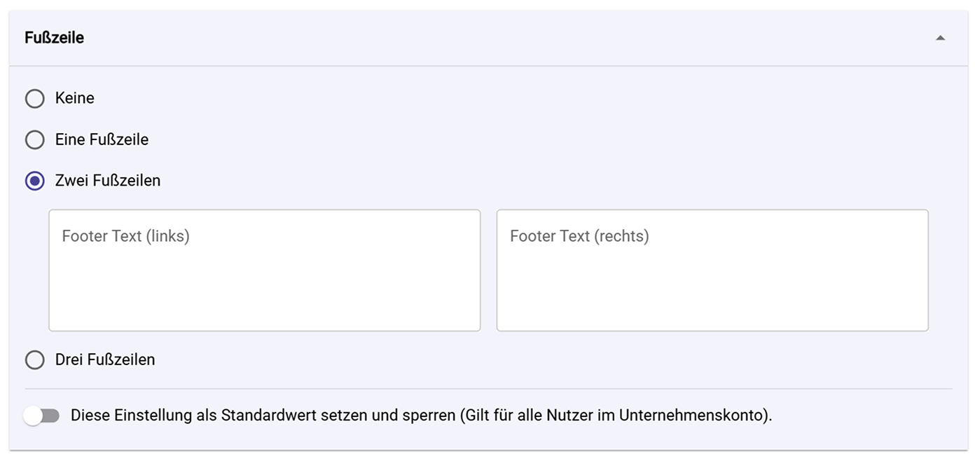 Einstellungen für Download-Beschränkungen in Sally